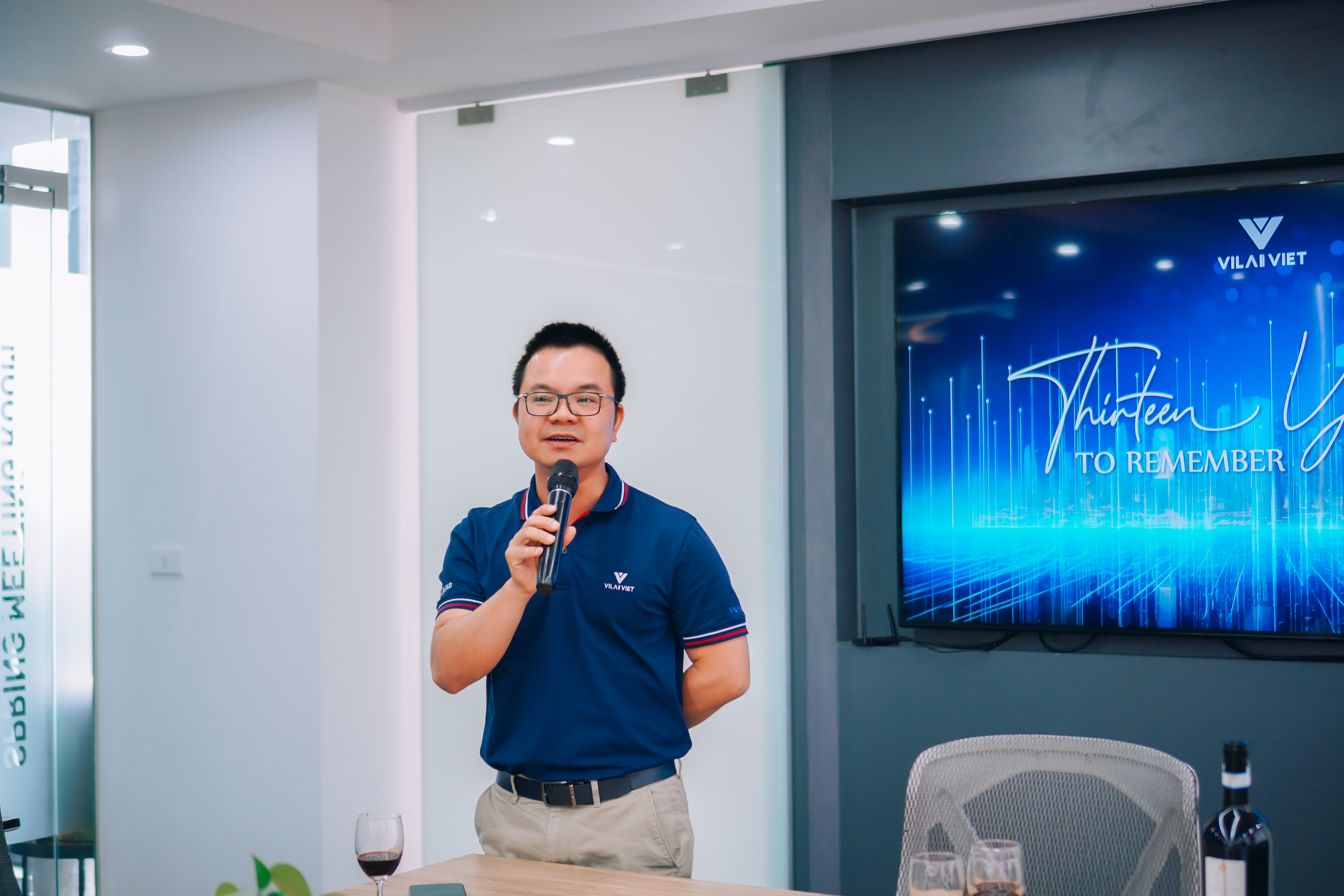 The General Director Mr. Kieu Ngoc Thanh shared a meaningful speech at the event.